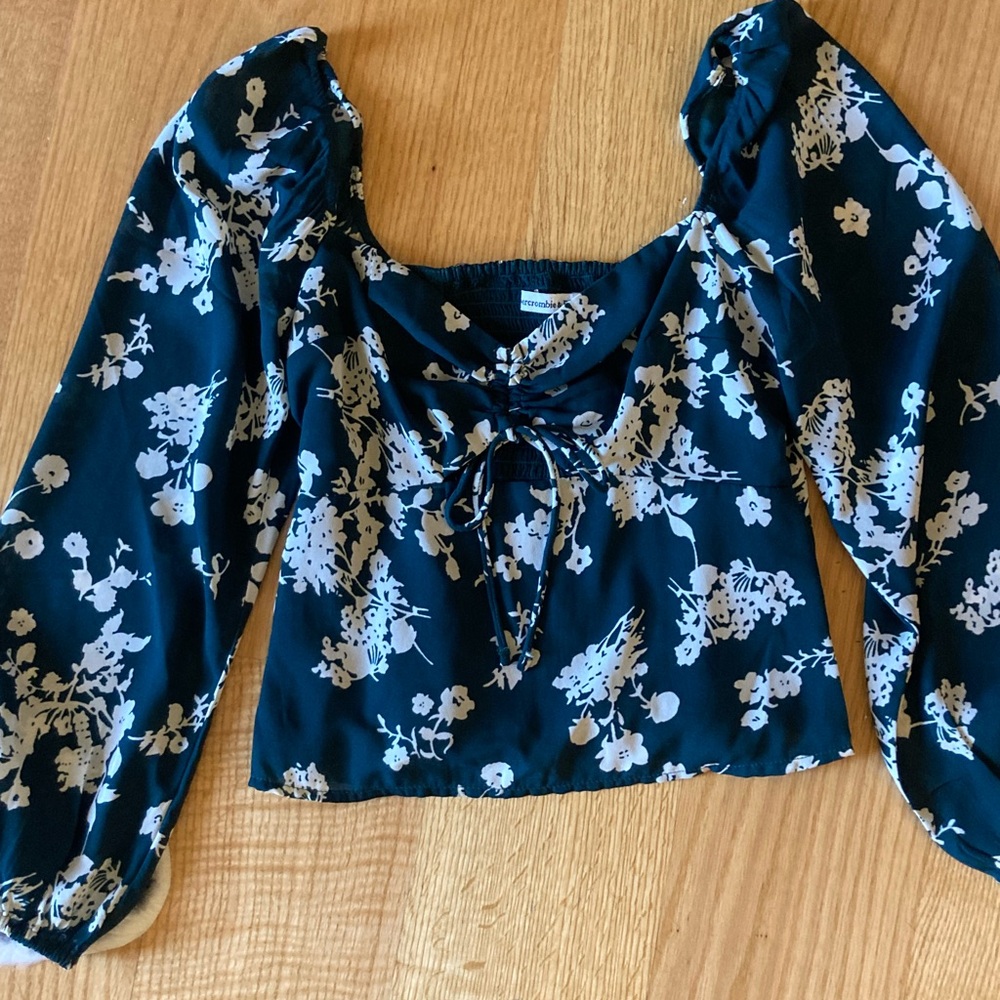 Abercrombie and Fitch Teal Blouse
